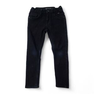 Black Web Boys Size 6 Black Stretch Denim Jeans Slim
